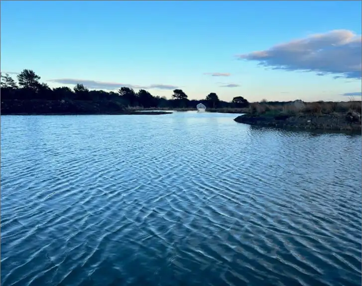 Beautiful lake at Harestone Moss